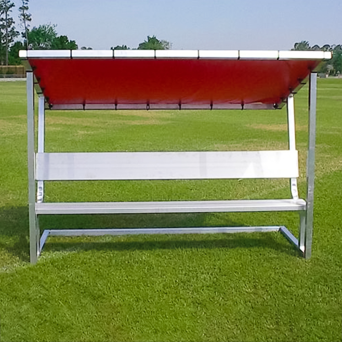 Covered Athletic Team Bench ⋆ - Athletic Your Equipment Keeper Goals