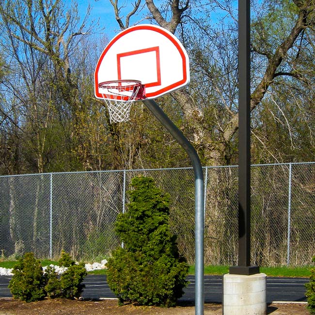 basket ball pole