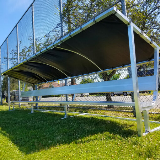 Covered Athletic Team Bench ⋆ Keeper Goals - Your Athletic Equipment